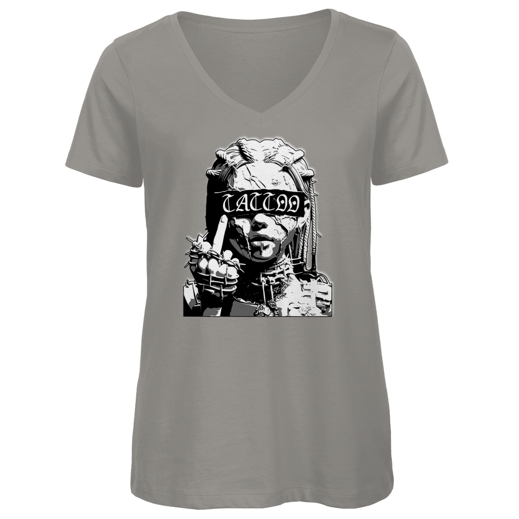 Tattoo Digga - Damen Shirt Clothes  Grau XS  Tattoo Fashion von inked-mafia.de. Dieses Teil gehört in jeden Kleiderschrank eines inked-rebels! Finde ideale Geschenke für Tätowierte, Tattoofans oder Tätowierer.