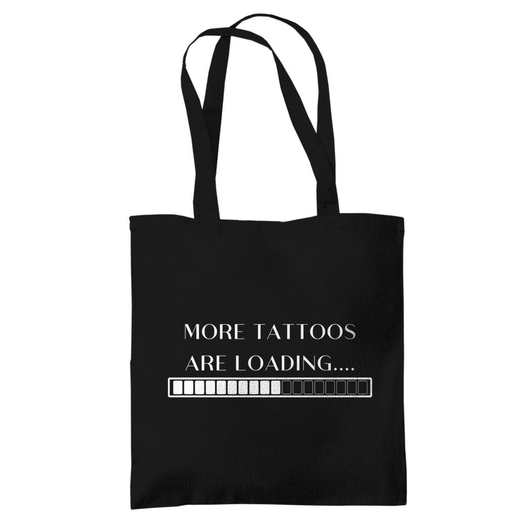 Loading - Jutebeutel Accessories Schwarz Tattoo Fashion von inked-mafia.de. Dieses Teil gehört in jeden Kleiderschrank eines inked-rebels! Finde ideale Geschenke für Tätowierte, Tattoofans oder Tätowierer.