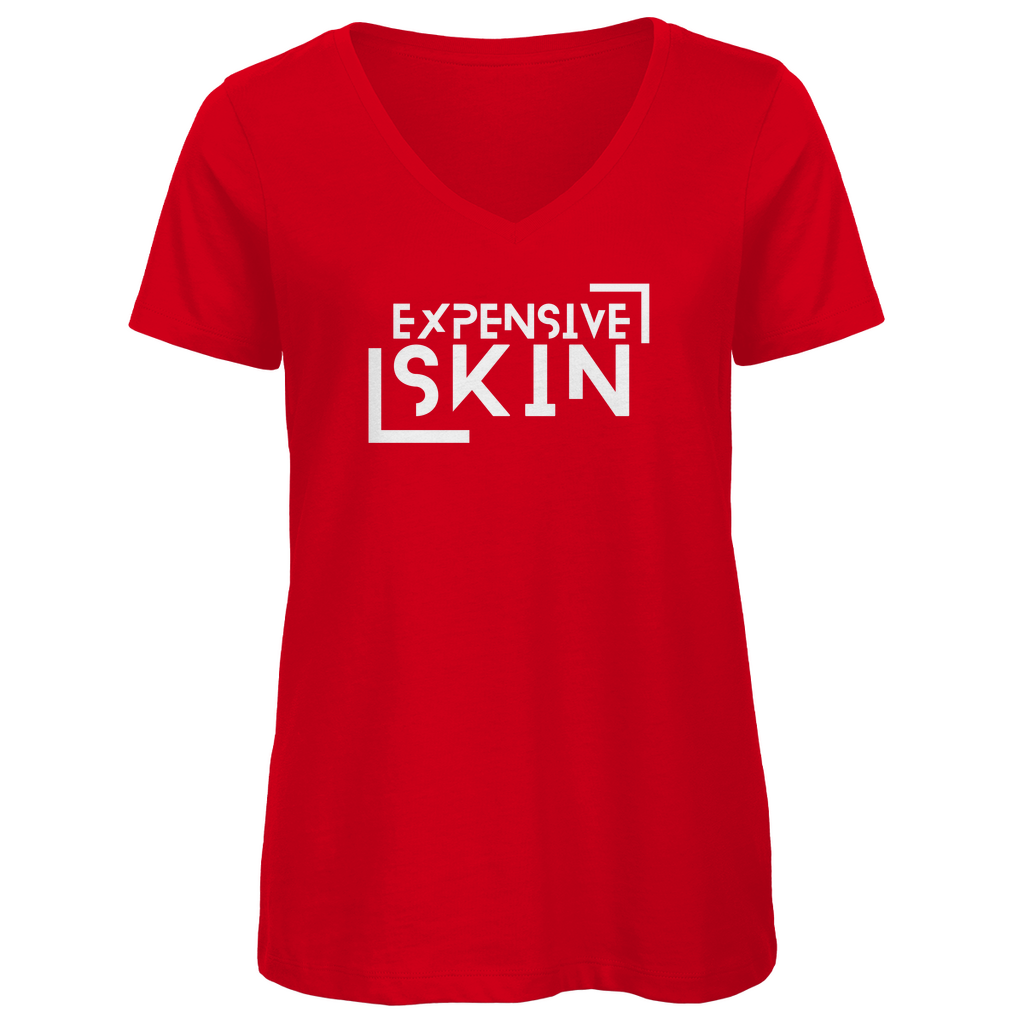 Expensive Skin - Damen Shirt Clothes  Rot XS  Tattoo Fashion von inked-mafia.de. Dieses Teil gehört in jeden Kleiderschrank eines inked-rebels! Finde ideale Geschenke für Tätowierte, Tattoofans oder Tätowierer.