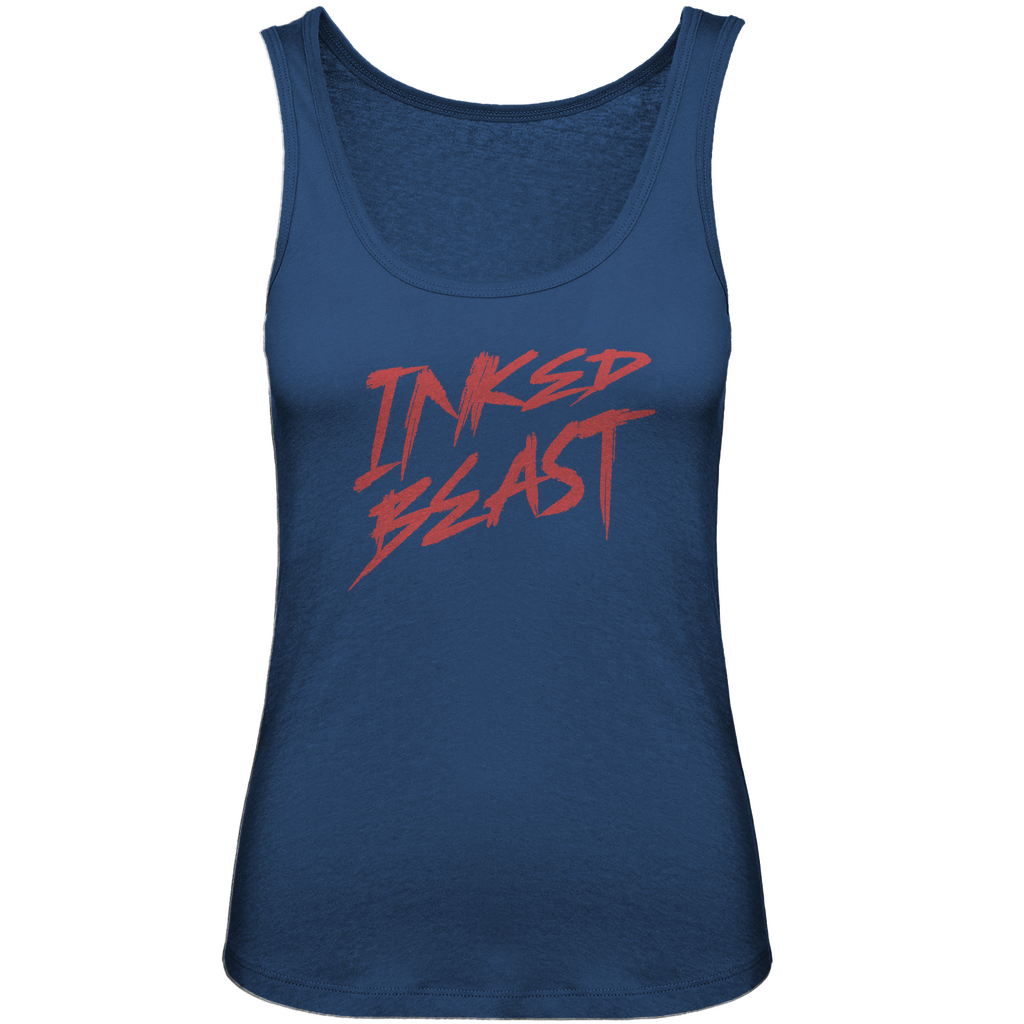 Inked Beast - Damen Tank Top Clothes Navy Blue XS Tattoo Fashion von inked-mafia.de. Dieses Teil gehört in jeden Kleiderschrank eines inked-rebels! Finde ideale Geschenke für Tätowierte, Tattoofans oder Tätowierer.