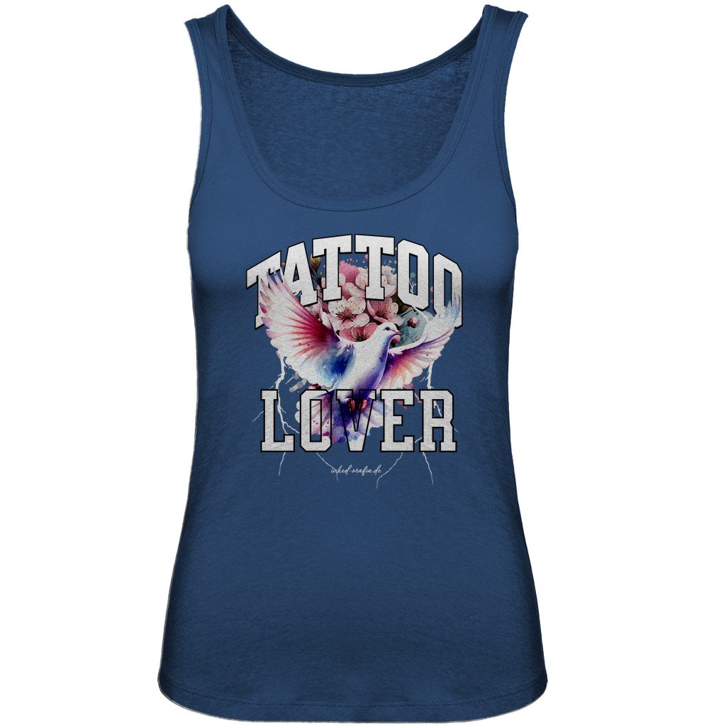 Tattoolover - Damen Tank Top Clothes Navy Blue XS Tattoo Fashion von inked-mafia.de. Dieses Teil gehört in jeden Kleiderschrank eines inked-rebels! Finde ideale Geschenke für Tätowierte, Tattoofans oder Tätowierer.