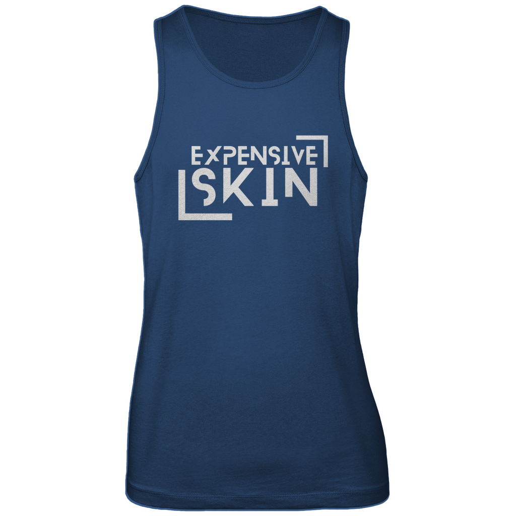 Expensive Skin - Herren Tank Top Clothes Navy Blue S Tattoo Fashion von inked-mafia.de. Dieses Teil gehört in jeden Kleiderschrank eines inked-rebels! Finde ideale Geschenke für Tätowierte, Tattoofans oder Tätowierer.