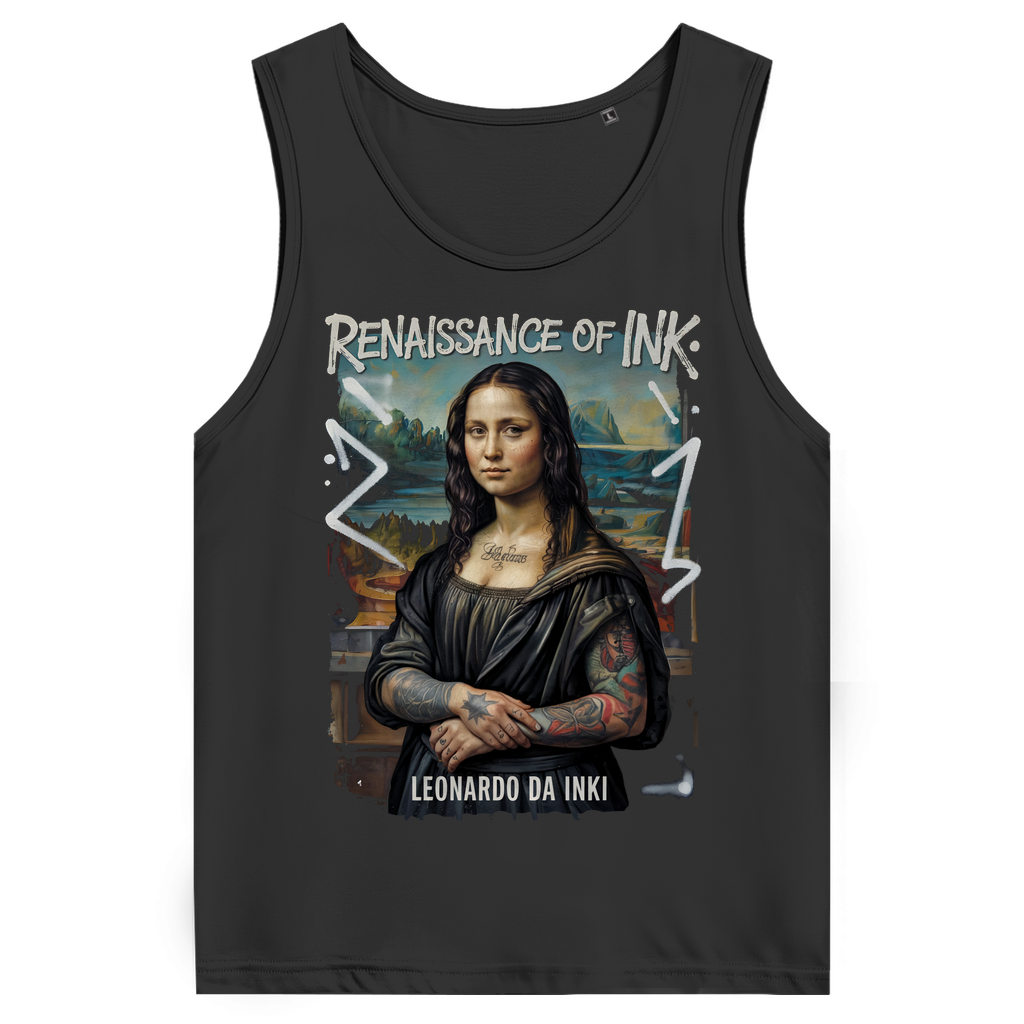 Renaisance of Ink - Herren Tank Top Clothes Schwarz S Tattoo Fashion von inked-mafia.de. Dieses Teil gehört in jeden Kleiderschrank eines inked-rebels! Finde ideale Geschenke für Tätowierte, Tattoofans oder Tätowierer.