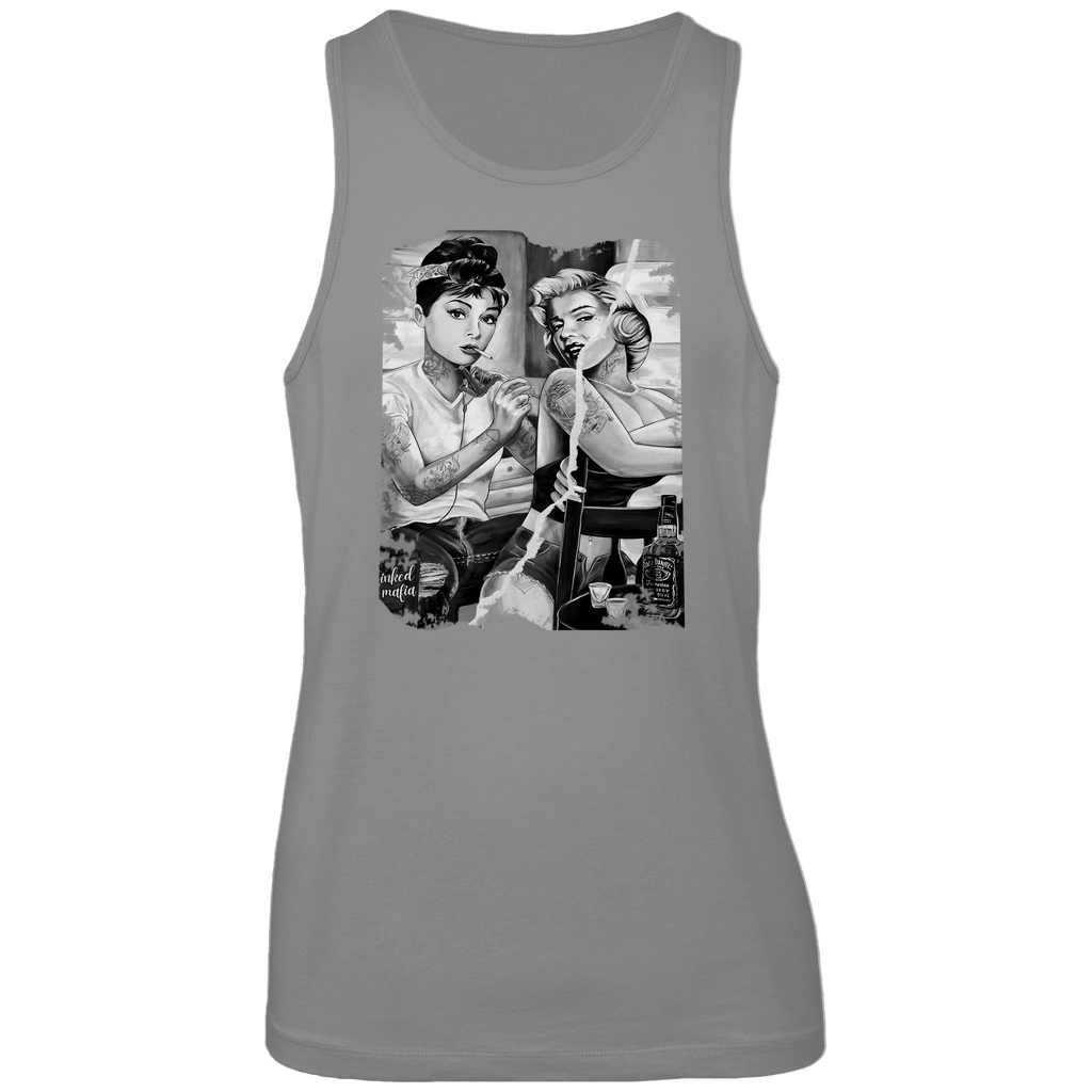 Old Style - Herren Tank Top Clothes  Grau S  Tattoo Fashion von inked-mafia.de. Dieses Teil gehört in jeden Kleiderschrank eines inked-rebels! Finde ideale Geschenke für Tätowierte, Tattoofans oder Tätowierer.