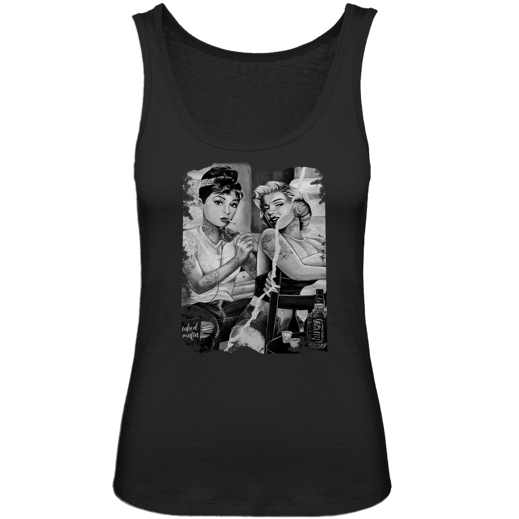 Old Style - Damen Tank Top Clothes  Schwarz XS  Tattoo Fashion von inked-mafia.de. Dieses Teil gehört in jeden Kleiderschrank eines inked-rebels! Finde ideale Geschenke für Tätowierte, Tattoofans oder Tätowierer.