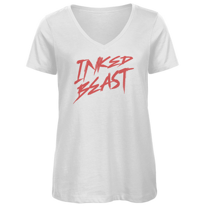 Inked Beast - Damen Shirt Clothes  Weiß XS  Tattoo Fashion von inked-mafia.de. Dieses Teil gehört in jeden Kleiderschrank eines inked-rebels! Finde ideale Geschenke für Tätowierte, Tattoofans oder Tätowierer.