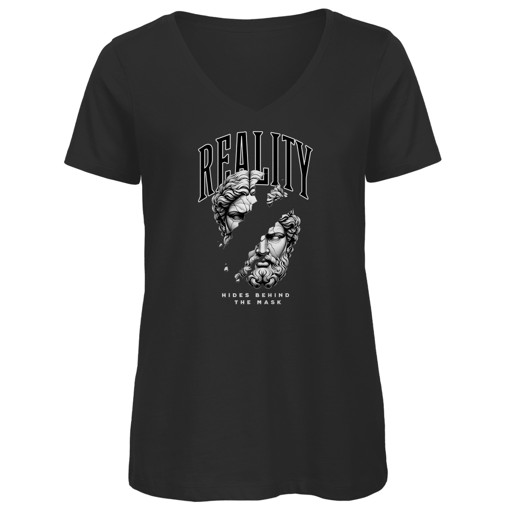 Reality - Damen Shirt Clothes Schwarz XS Tattoo Fashion von inked-mafia.de. Dieses Teil gehört in jeden Kleiderschrank eines inked-rebels! Finde ideale Geschenke für Tätowierte, Tattoofans oder Tätowierer.