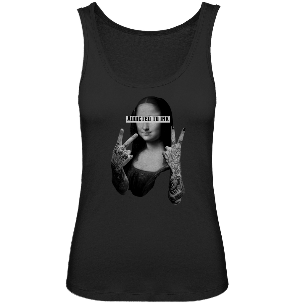 Mona - Damen Tank Top Clothes Schwarz XS Tattoo Fashion von inked-mafia.de. Dieses Teil gehört in jeden Kleiderschrank eines inked-rebels! Finde ideale Geschenke für Tätowierte, Tattoofans oder Tätowierer.