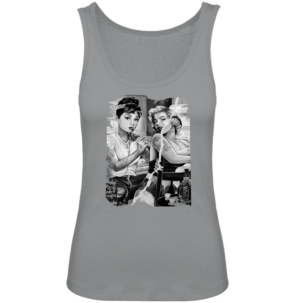 Old Style - Damen Tank Top Clothes  Grau XS  Tattoo Fashion von inked-mafia.de. Dieses Teil gehört in jeden Kleiderschrank eines inked-rebels! Finde ideale Geschenke für Tätowierte, Tattoofans oder Tätowierer.