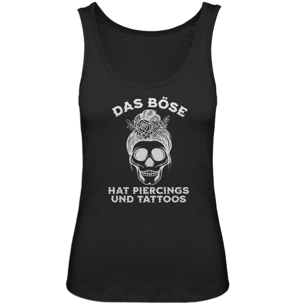 Das Böse - Damen Tank Top Clothes  Schwarz XS  Tattoo Fashion von inked-mafia.de. Dieses Teil gehört in jeden Kleiderschrank eines inked-rebels! Finde ideale Geschenke für Tätowierte, Tattoofans oder Tätowierer.