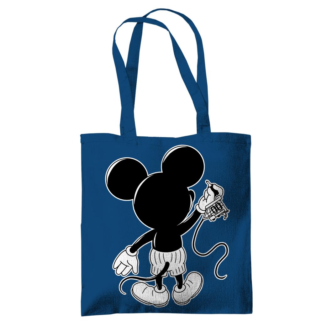 Inking Mouse - Jutebeutel Accessories Navy Blue Tattoo Fashion von inked-mafia.de. Dieses Teil gehört in jeden Kleiderschrank eines inked-rebels! Finde ideale Geschenke für Tätowierte, Tattoofans oder Tätowierer.