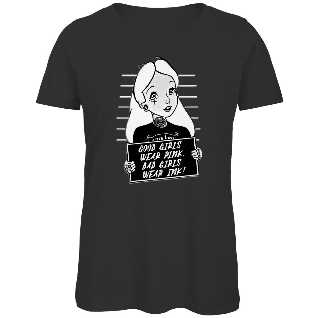 Bad Girls - Damen Shirt Clothes  Schwarz XS  Tattoo Fashion von inked-mafia.de. Dieses Teil gehört in jeden Kleiderschrank eines inked-rebels! Finde ideale Geschenke für Tätowierte, Tattoofans oder Tätowierer.