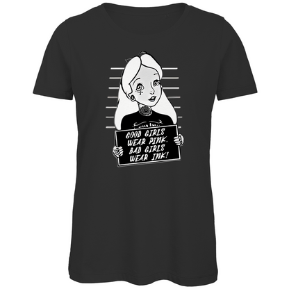 Bad Girls - Damen Shirt Clothes  Schwarz XS  Tattoo Fashion von inked-mafia.de. Dieses Teil gehört in jeden Kleiderschrank eines inked-rebels! Finde ideale Geschenke für Tätowierte, Tattoofans oder Tätowierer.