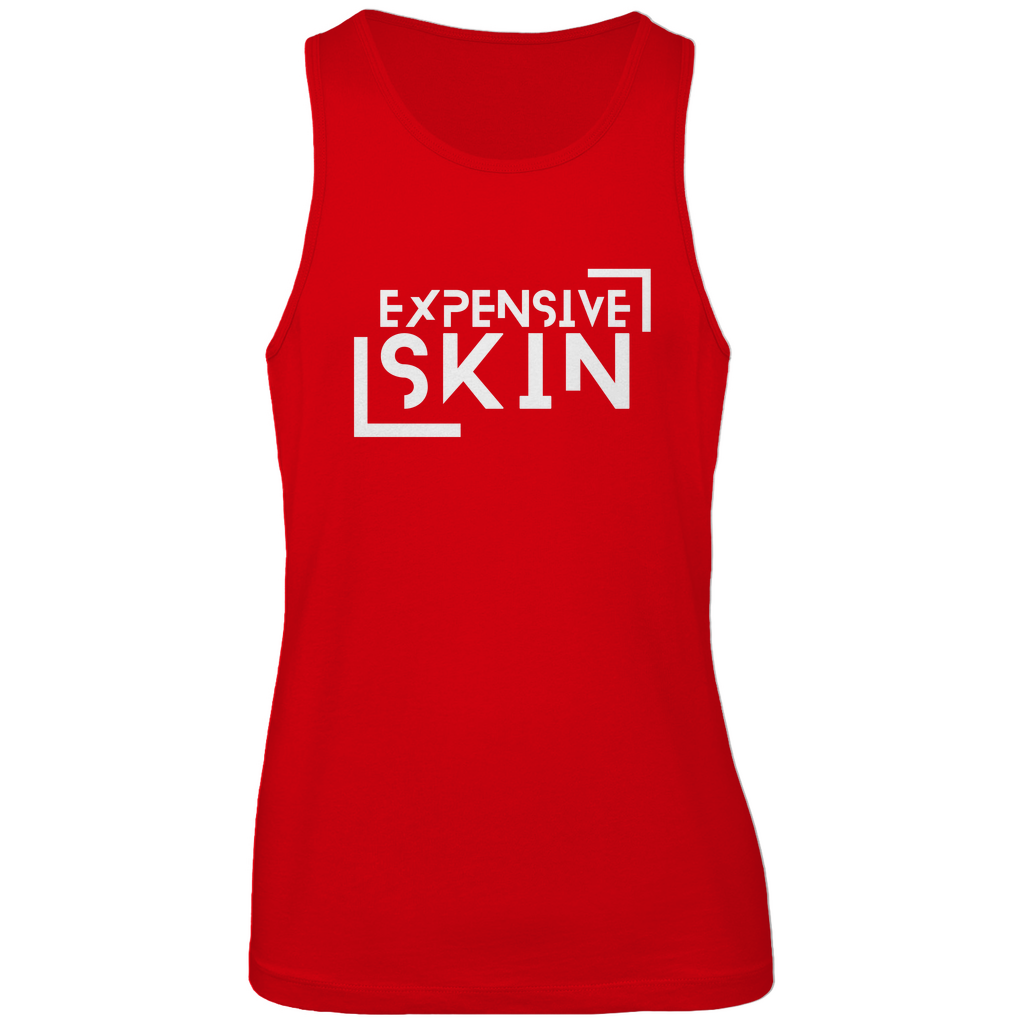 Expensive Skin - Herren Tank Top Clothes  Rot S  Tattoo Fashion von inked-mafia.de. Dieses Teil gehört in jeden Kleiderschrank eines inked-rebels! Finde ideale Geschenke für Tätowierte, Tattoofans oder Tätowierer.
