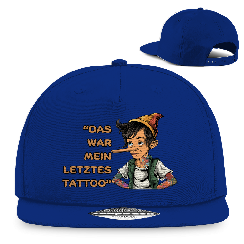 Inkoccio - Snapback Cap Accessories  Royal Blue   Tattoo Fashion von inked-mafia.de. Dieses Teil gehört in jeden Kleiderschrank eines inked-rebels! Finde ideale Geschenke für Tätowierte, Tattoofans oder Tätowierer.