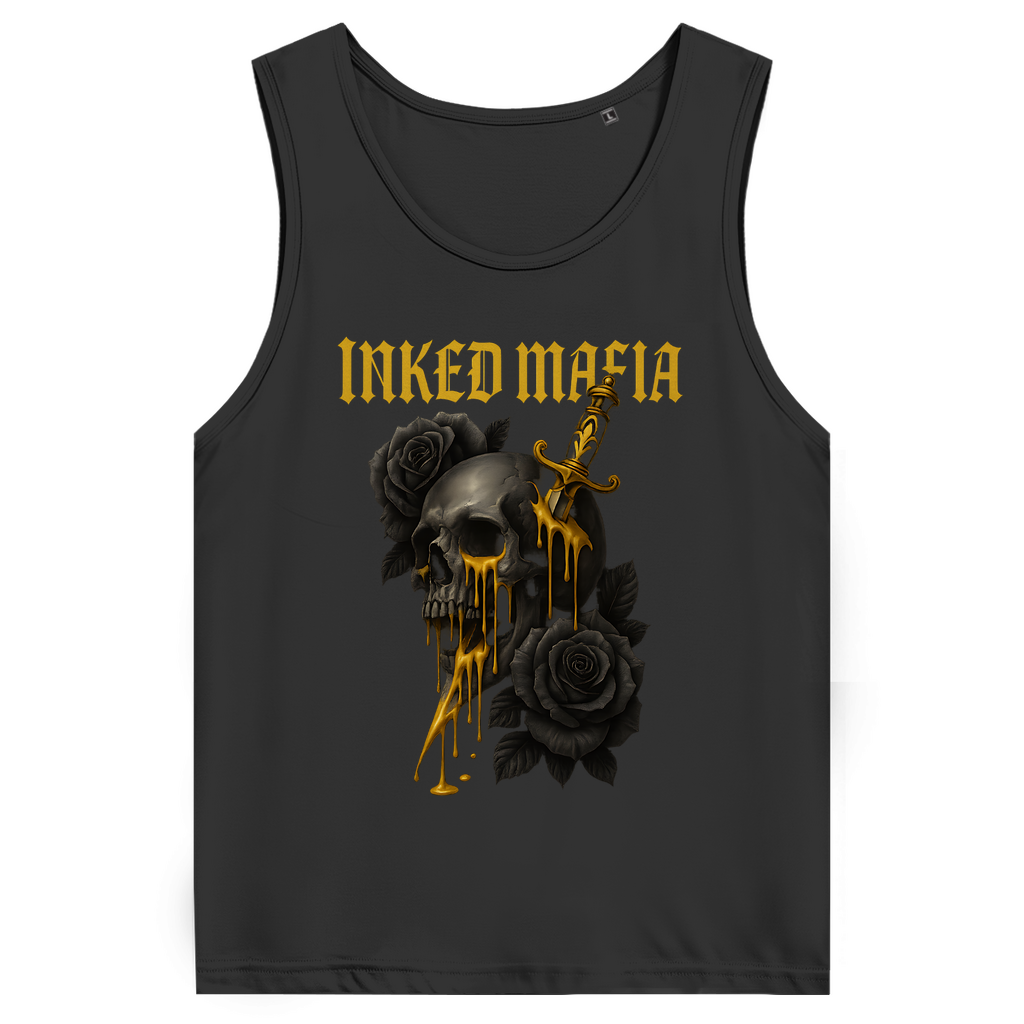 Eternal Cut - Herren Tank Top Clothes Schwarz S Tattoo Fashion von inked-mafia.de. Dieses Teil gehört in jeden Kleiderschrank eines inked-rebels! Finde ideale Geschenke für Tätowierte, Tattoofans oder Tätowierer.