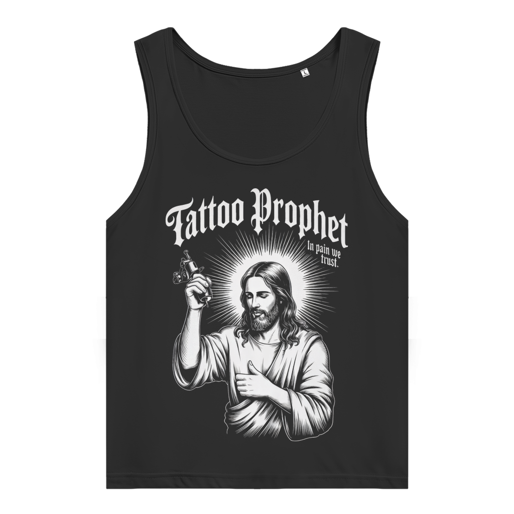Prophet - Damen Tank Top Clothes Schwarz XS Tattoo Fashion von inked-mafia.de. Dieses Teil gehört in jeden Kleiderschrank eines inked-rebels! Finde ideale Geschenke für Tätowierte, Tattoofans oder Tätowierer.