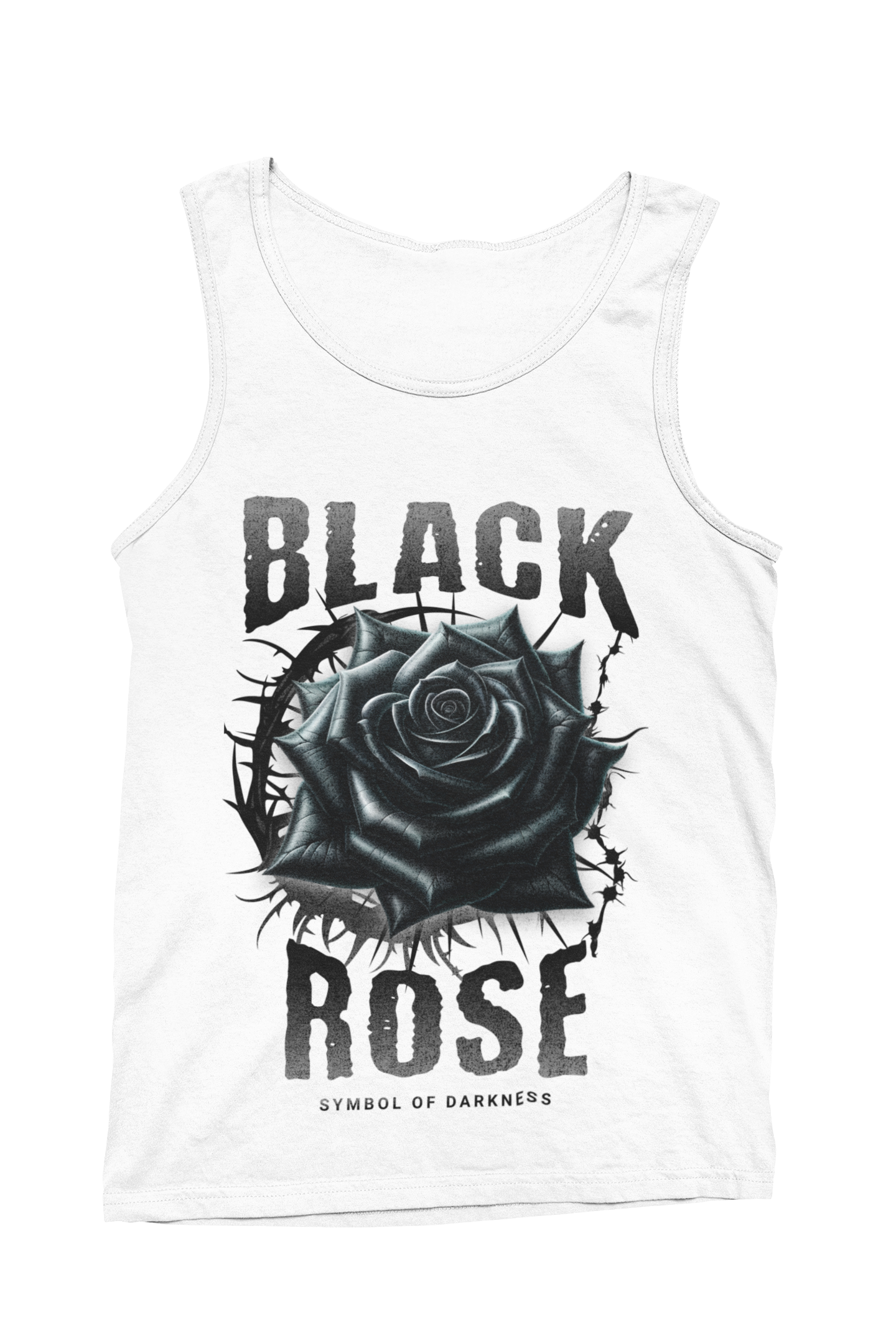 Black Rose - Herren Tank Top Clothes Tattoo Fashion von inked-mafia.de. Dieses Teil gehört in jeden Kleiderschrank eines inked-rebels! Finde ideale Geschenke für Tätowierte, Tattoofans oder Tätowierer.