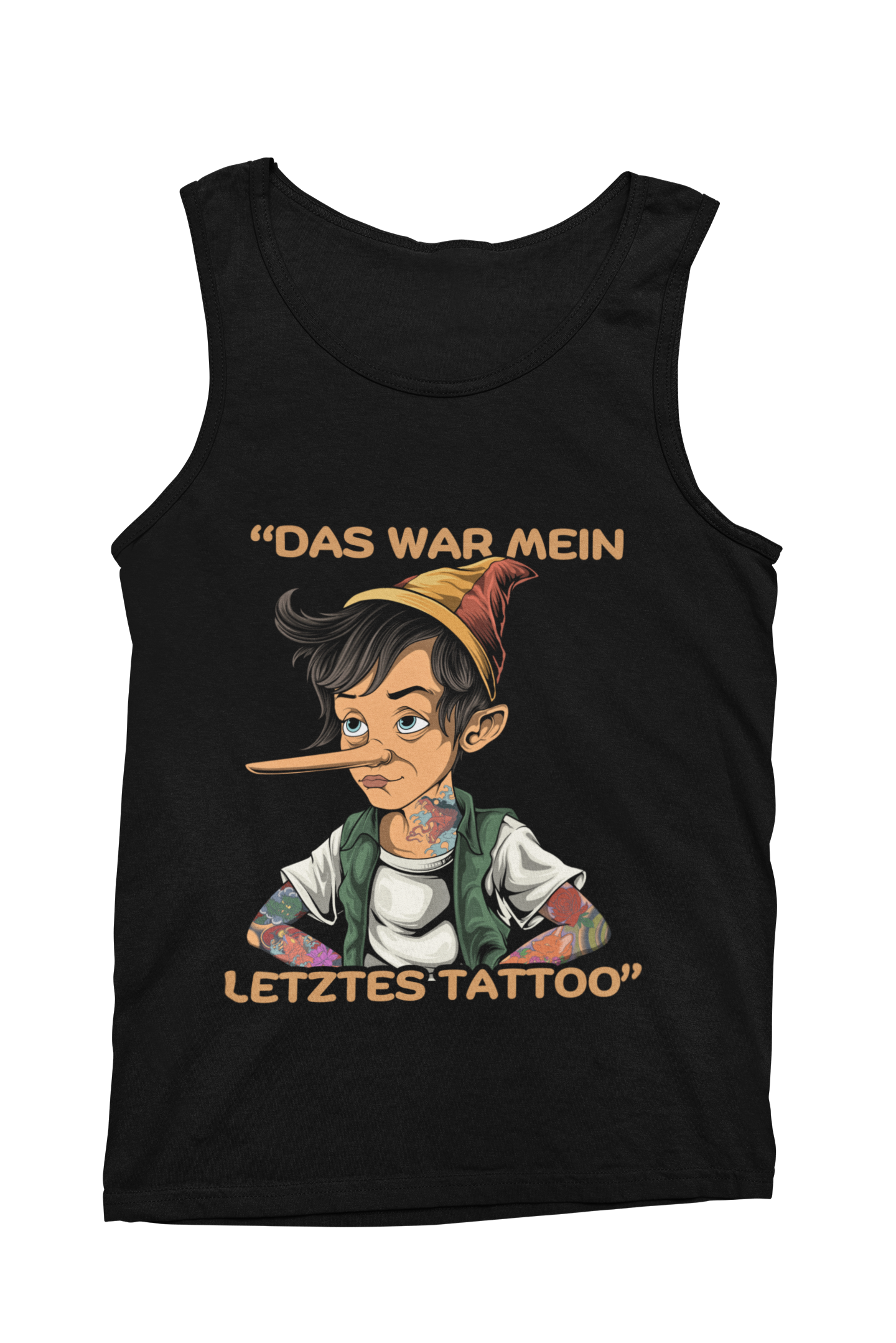 Inkocchio - Herren Tank Top Clothes Schwarz S Tattoo Fashion von inked-mafia.de. Dieses Teil gehört in jeden Kleiderschrank eines inked-rebels! Finde ideale Geschenke für Tätowierte, Tattoofans oder Tätowierer.