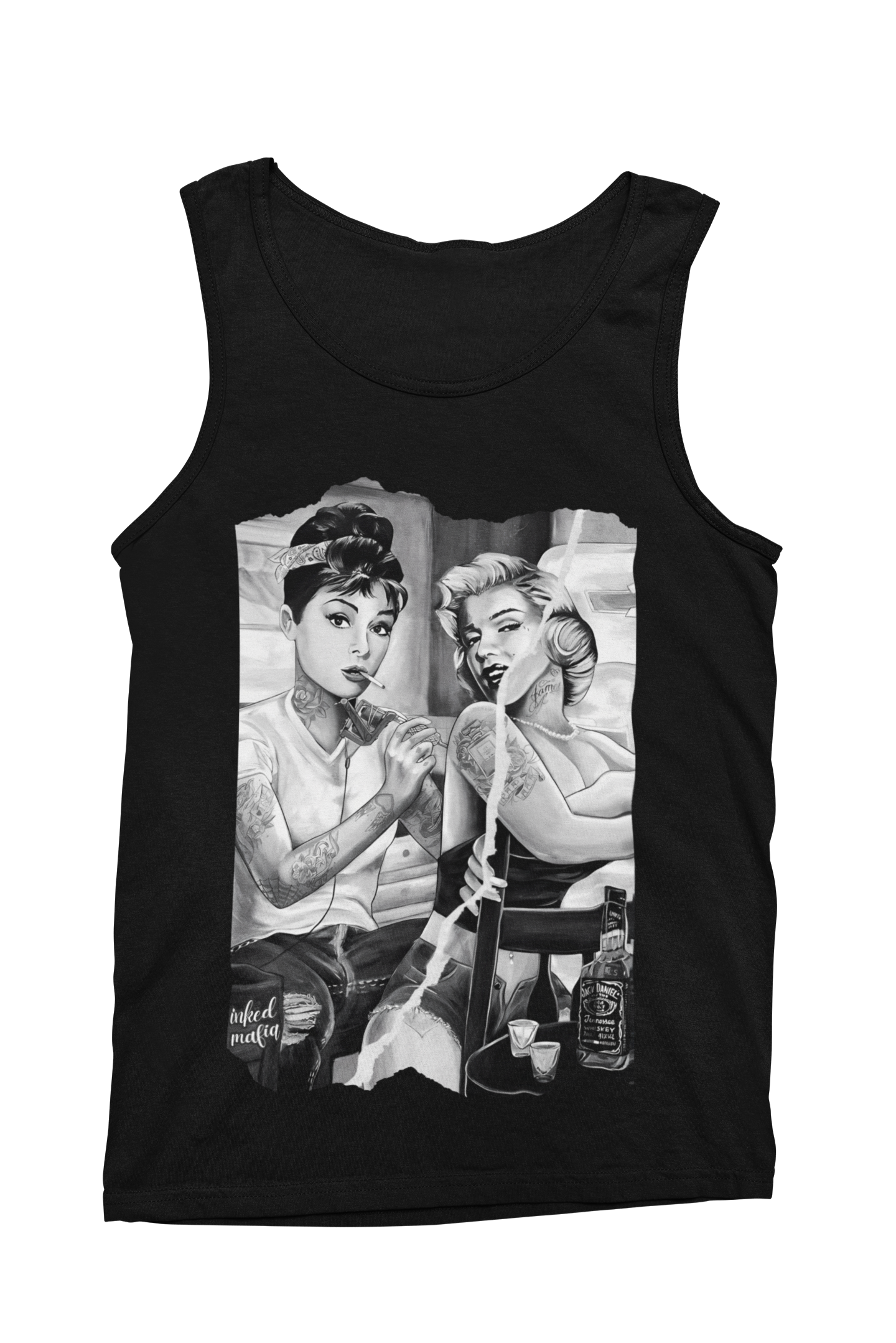 Old Style - Herren Tank Top Clothes Schwarz S Tattoo Fashion von inked-mafia.de. Dieses Teil gehört in jeden Kleiderschrank eines inked-rebels! Finde ideale Geschenke für Tätowierte, Tattoofans oder Tätowierer.