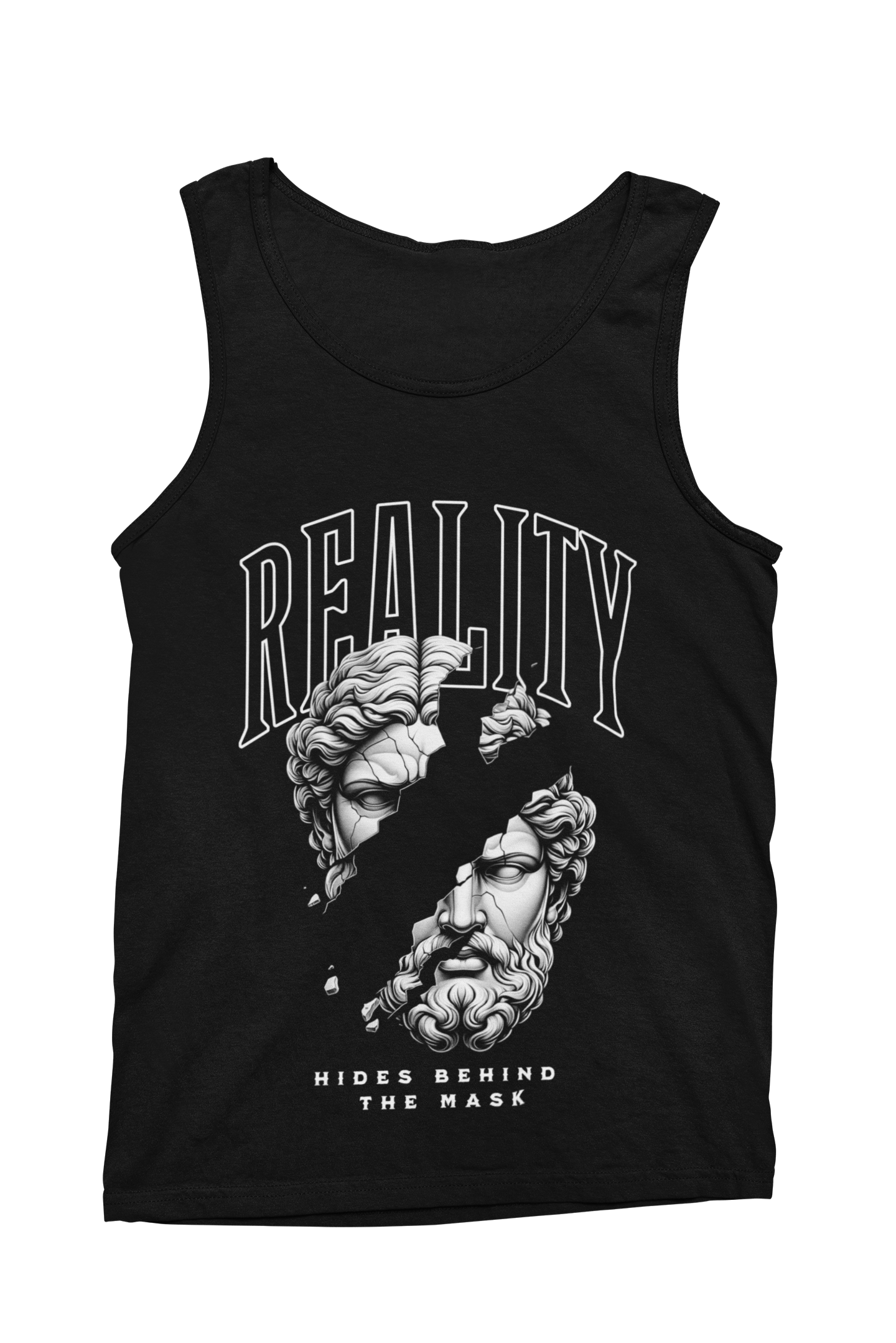 Reality - Herren Tank Top Clothes Tattoo Fashion von inked-mafia.de. Dieses Teil gehört in jeden Kleiderschrank eines inked-rebels! Finde ideale Geschenke für Tätowierte, Tattoofans oder Tätowierer.