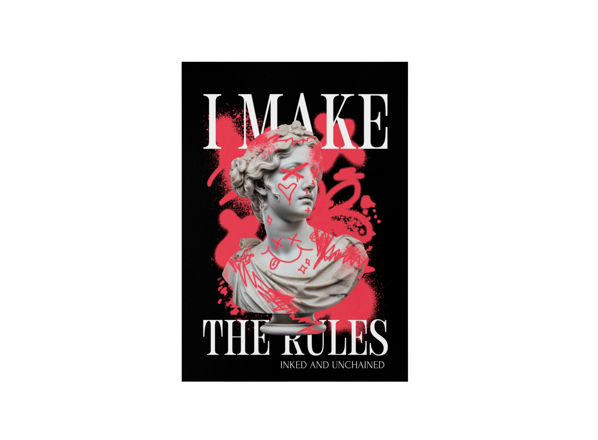 Rules - Poster Poster     Tattoo Fashion von inked-mafia.de. Dieses Teil gehört in jeden Kleiderschrank eines inked-rebels! Finde ideale Geschenke für Tätowierte, Tattoofans oder Tätowierer.