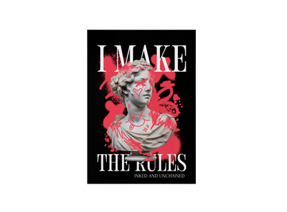 Rules - Poster Poster     Tattoo Fashion von inked-mafia.de. Dieses Teil gehört in jeden Kleiderschrank eines inked-rebels! Finde ideale Geschenke für Tätowierte, Tattoofans oder Tätowierer.