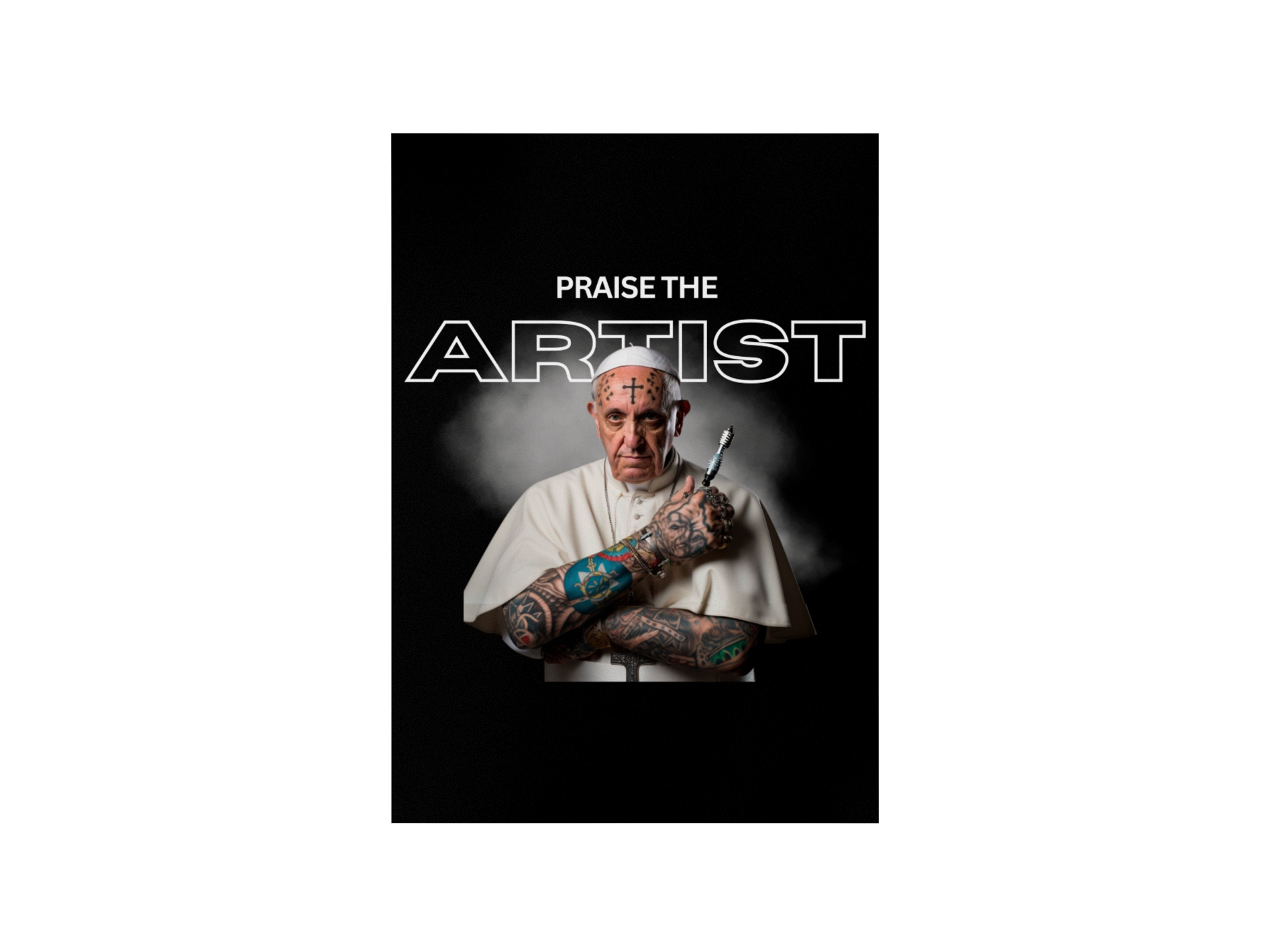 Artist - Poster Poster     Tattoo Fashion von inked-mafia.de. Dieses Teil gehört in jeden Kleiderschrank eines inked-rebels! Finde ideale Geschenke für Tätowierte, Tattoofans oder Tätowierer.