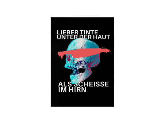 Tinte unter der Haut - Poster