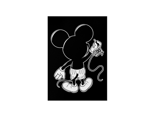 Inking Mouse - Poster