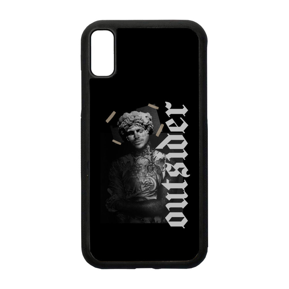 Outsider - iPhone Hülle CoverLarge     Tattoo Fashion von inked-mafia.de. Dieses Teil gehört in jeden Kleiderschrank eines inked-rebels! Finde ideale Geschenke für Tätowierte, Tattoofans oder Tätowierer.