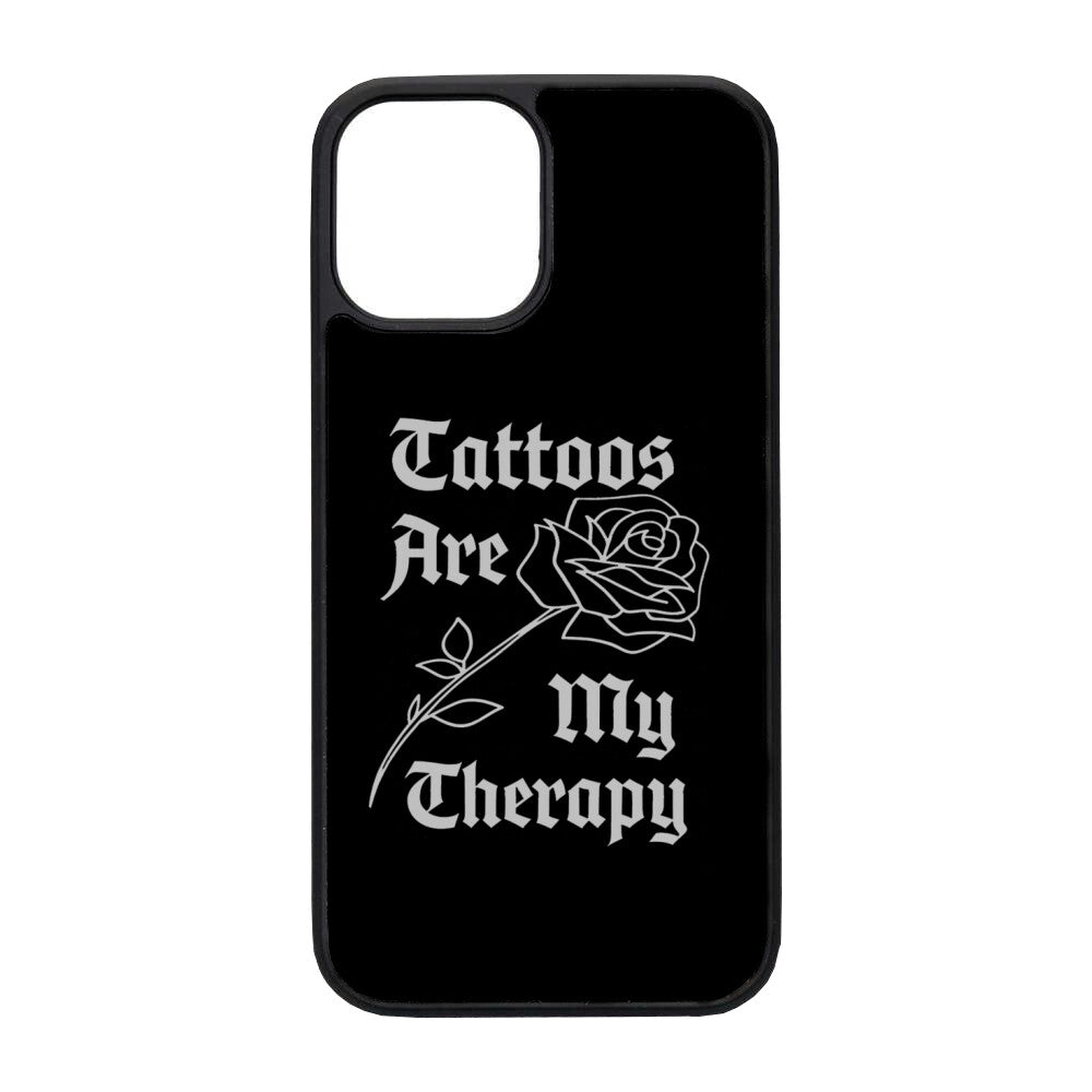 Therapy - iPhone Hülle CoverLarge     Tattoo Fashion von inked-mafia.de. Dieses Teil gehört in jeden Kleiderschrank eines inked-rebels! Finde ideale Geschenke für Tätowierte, Tattoofans oder Tätowierer.