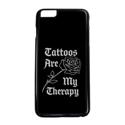 Therapy - iPhone Hülle CoverLarge     Tattoo Fashion von inked-mafia.de. Dieses Teil gehört in jeden Kleiderschrank eines inked-rebels! Finde ideale Geschenke für Tätowierte, Tattoofans oder Tätowierer.