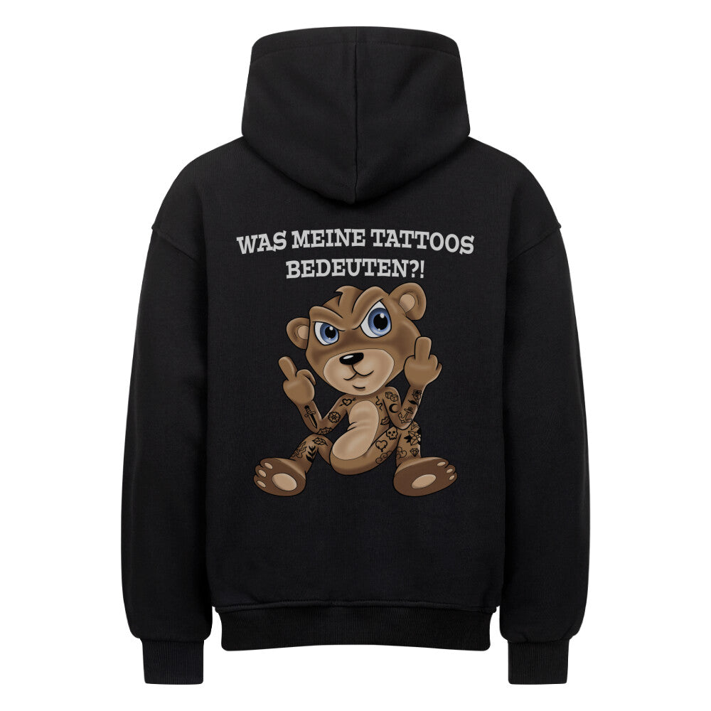 Was meine Tattoos bedeuten - Heavy Oversized Hoodie Hoodie     Tattoo Fashion von inked-mafia.de. Dieses Teil gehört in jeden Kleiderschrank eines inked-rebels! Finde ideale Geschenke für Tätowierte, Tattoofans oder Tätowierer.
