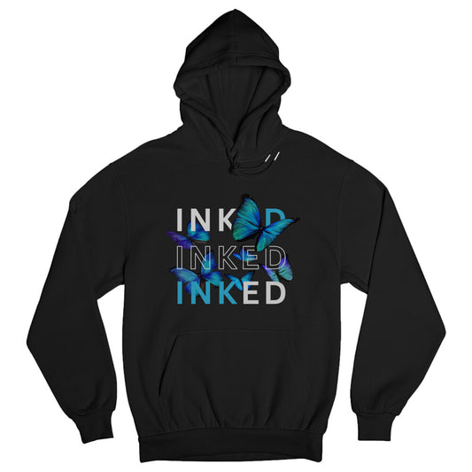 Inked - Hoodie Hoodie  S Schwarz  Tattoo Fashion von inked-mafia.de. Dieses Teil gehört in jeden Kleiderschrank eines inked-rebels! Finde ideale Geschenke für Tätowierte, Tattoofans oder Tätowierer.