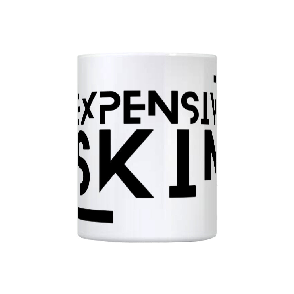 Expensive Skin - Tasse Mug     Tattoo Fashion von inked-mafia.de. Dieses Teil gehört in jeden Kleiderschrank eines inked-rebels! Finde ideale Geschenke für Tätowierte, Tattoofans oder Tätowierer.