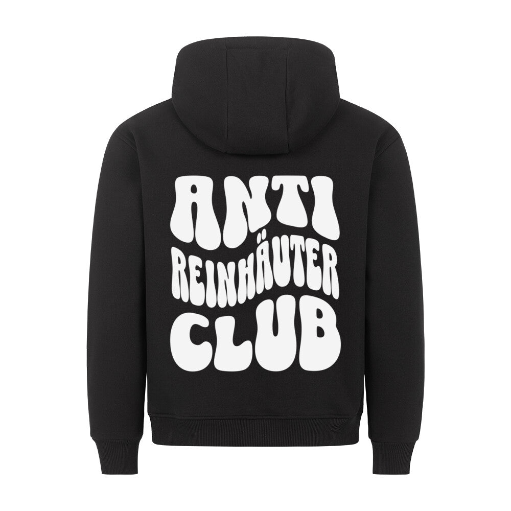 Anti Reinhäuter Club - Backprint Hoodie Hoodie     Tattoo Fashion von inked-mafia.de. Dieses Teil gehört in jeden Kleiderschrank eines inked-rebels! Finde ideale Geschenke für Tätowierte, Tattoofans oder Tätowierer.