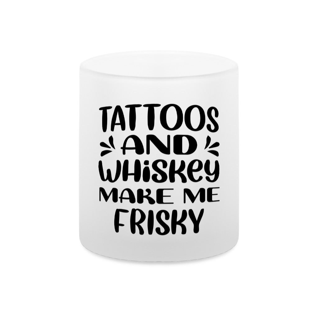 Tattoos and Whiskey - Teelichtglas Mug     Tattoo Fashion von inked-mafia.de. Dieses Teil gehört in jeden Kleiderschrank eines inked-rebels! Finde ideale Geschenke für Tätowierte, Tattoofans oder Tätowierer.