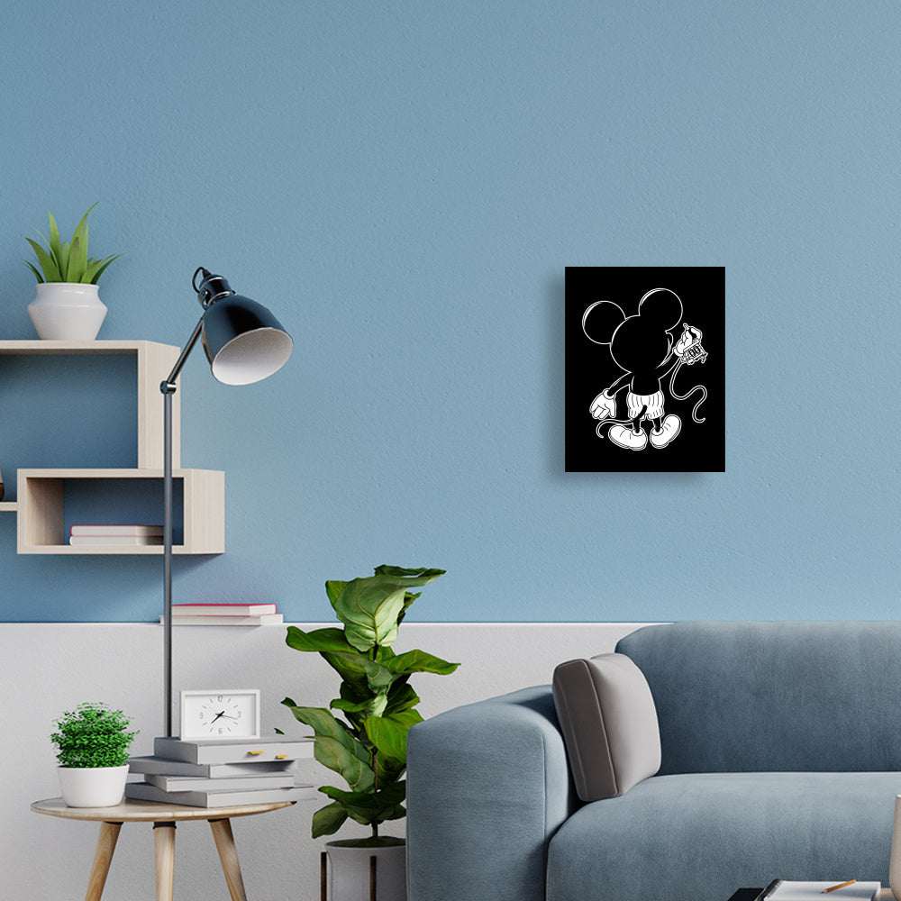 Inking Mouse - Poster Poster  30cm x 40cm   Tattoo Fashion von inked-mafia.de. Dieses Teil gehört in jeden Kleiderschrank eines inked-rebels! Finde ideale Geschenke für Tätowierte, Tattoofans oder Tätowierer.