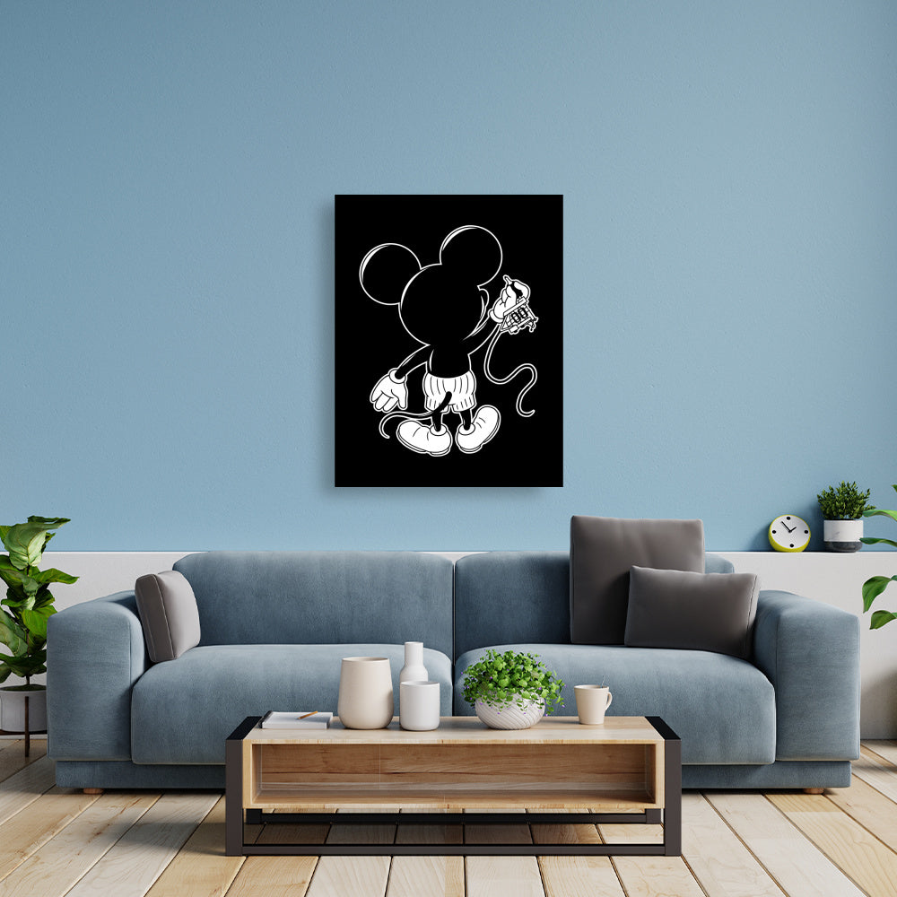 Inking Mouse - Poster Poster  60cm x 80cm   Tattoo Fashion von inked-mafia.de. Dieses Teil gehört in jeden Kleiderschrank eines inked-rebels! Finde ideale Geschenke für Tätowierte, Tattoofans oder Tätowierer.