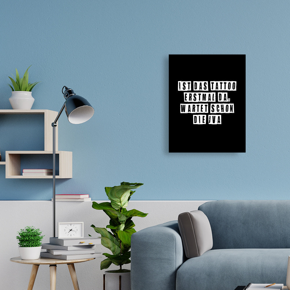 JVA - Poster Poster  45cm x 60cm   Tattoo Fashion von inked-mafia.de. Dieses Teil gehört in jeden Kleiderschrank eines inked-rebels! Finde ideale Geschenke für Tätowierte, Tattoofans oder Tätowierer.