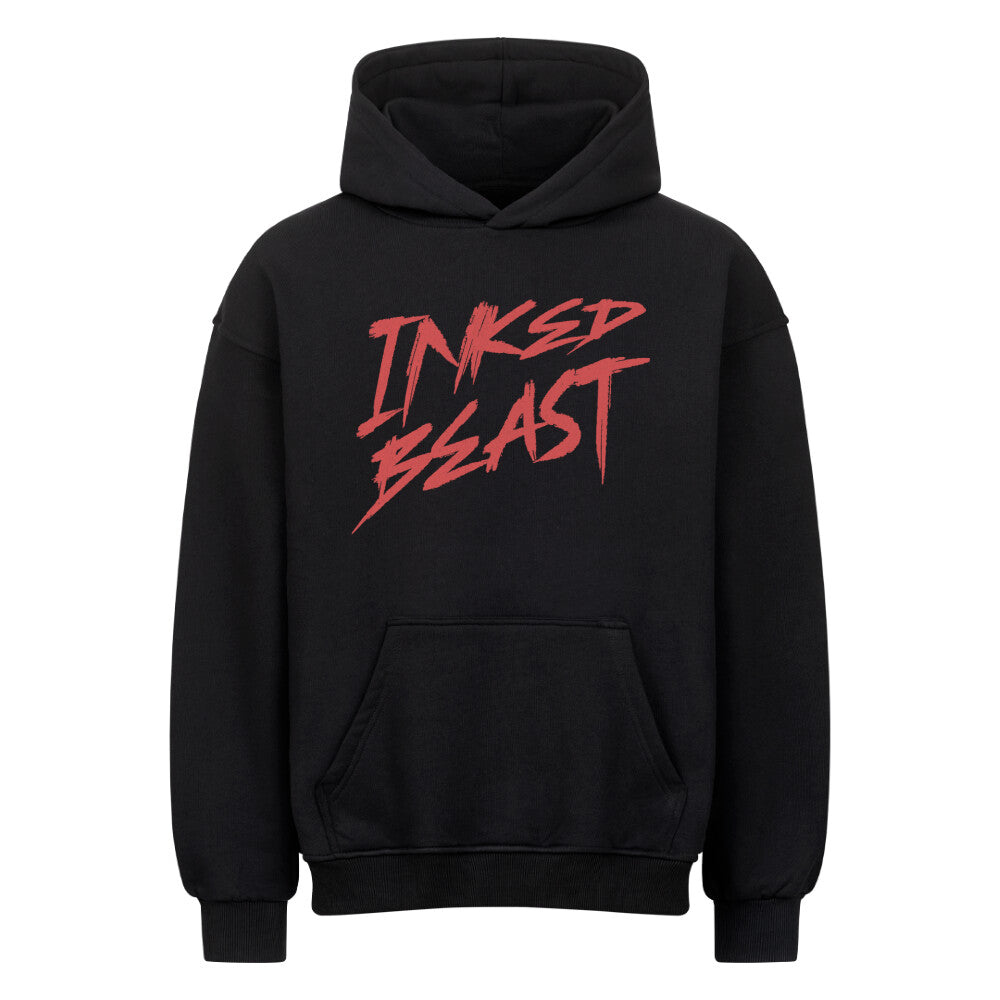 Inked Beast- Heavy Oversized Hoodie Hoodie  XS Schwarz  Tattoo Fashion von inked-mafia.de. Dieses Teil gehört in jeden Kleiderschrank eines inked-rebels! Finde ideale Geschenke für Tätowierte, Tattoofans oder Tätowierer.