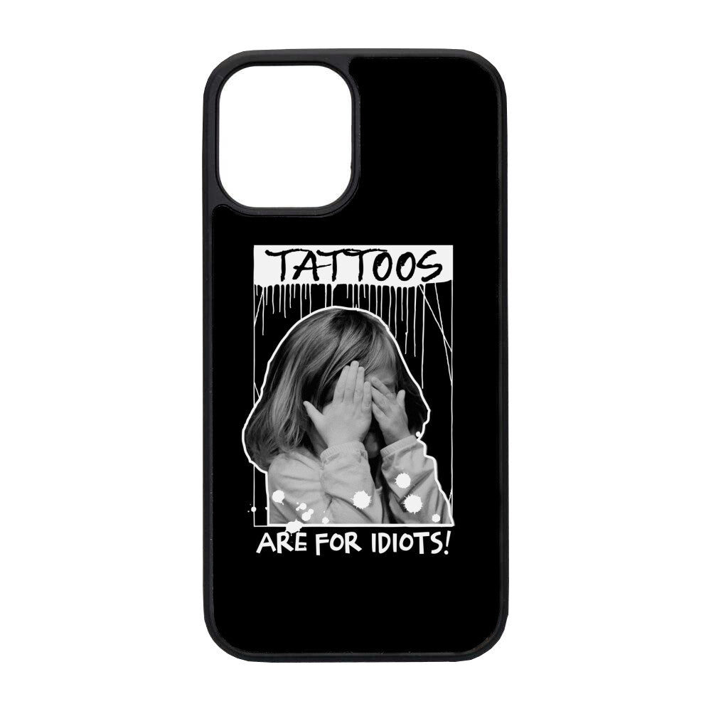 Idiots - iPhone Hülle CoverLarge     Tattoo Fashion von inked-mafia.de. Dieses Teil gehört in jeden Kleiderschrank eines inked-rebels! Finde ideale Geschenke für Tätowierte, Tattoofans oder Tätowierer.