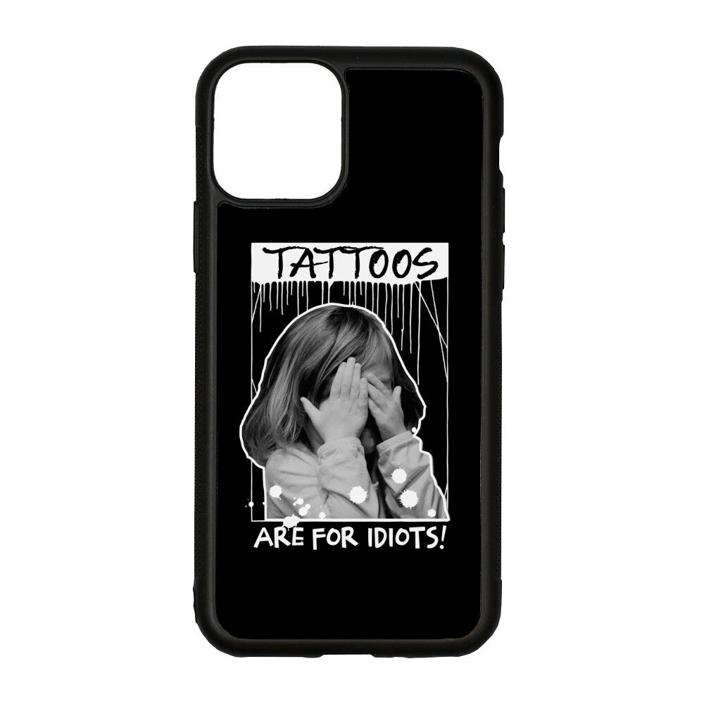 Idiots - iPhone Hülle CoverLarge     Tattoo Fashion von inked-mafia.de. Dieses Teil gehört in jeden Kleiderschrank eines inked-rebels! Finde ideale Geschenke für Tätowierte, Tattoofans oder Tätowierer.