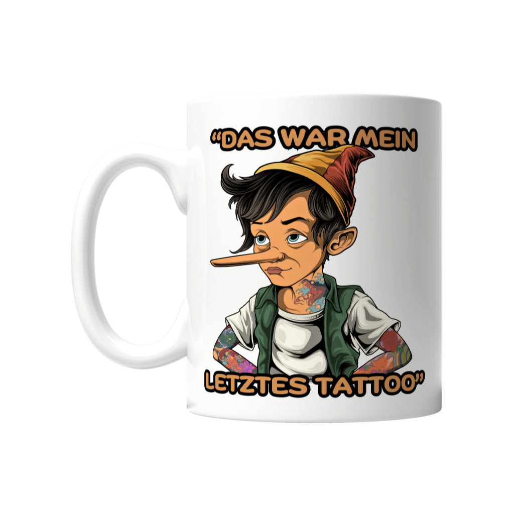 Inkocchio - Tasse Mug     Tattoo Fashion von inked-mafia.de. Dieses Teil gehört in jeden Kleiderschrank eines inked-rebels! Finde ideale Geschenke für Tätowierte, Tattoofans oder Tätowierer.