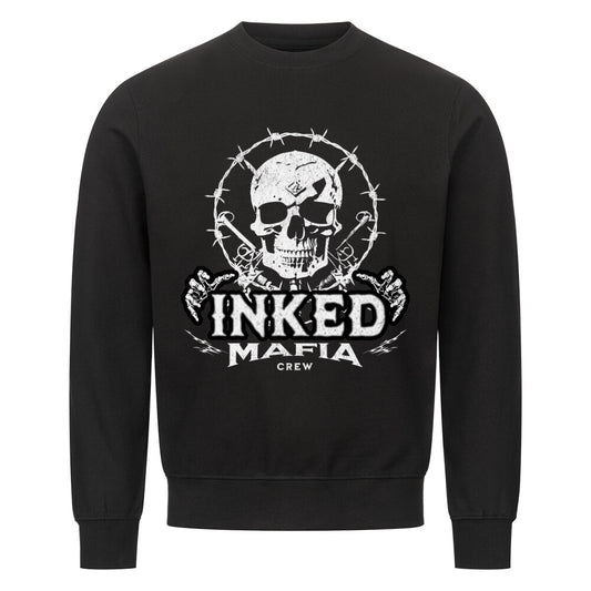 Inked Mafia Crew - Sweatshirt Sweatshirt  S Schwarz  Tattoo Fashion von inked-mafia.de. Dieses Teil gehört in jeden Kleiderschrank eines inked-rebels! Finde ideale Geschenke für Tätowierte, Tattoofans oder Tätowierer.