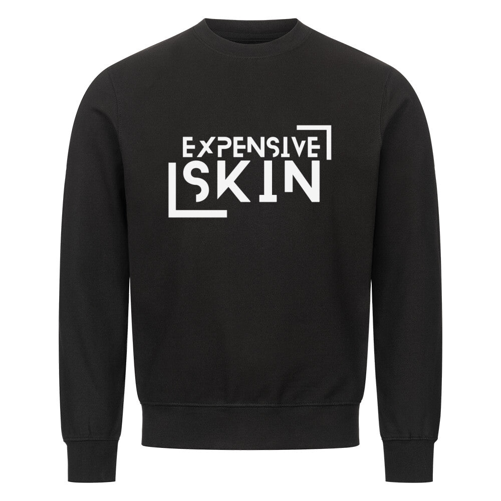 Expensive Skin - Sweatshirt Sweatshirt  S Schwarz  Tattoo Fashion von inked-mafia.de. Dieses Teil gehört in jeden Kleiderschrank eines inked-rebels! Finde ideale Geschenke für Tätowierte, Tattoofans oder Tätowierer.