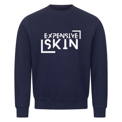 Expensive Skin - Sweatshirt Sweatshirt  S Navy Blue  Tattoo Fashion von inked-mafia.de. Dieses Teil gehört in jeden Kleiderschrank eines inked-rebels! Finde ideale Geschenke für Tätowierte, Tattoofans oder Tätowierer.