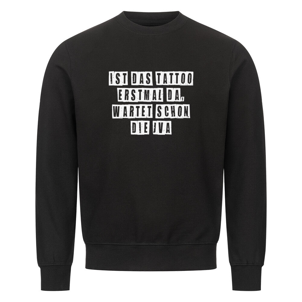 JVA - Sweatshirt Sweatshirt  S Schwarz  Tattoo Fashion von inked-mafia.de. Dieses Teil gehört in jeden Kleiderschrank eines inked-rebels! Finde ideale Geschenke für Tätowierte, Tattoofans oder Tätowierer.