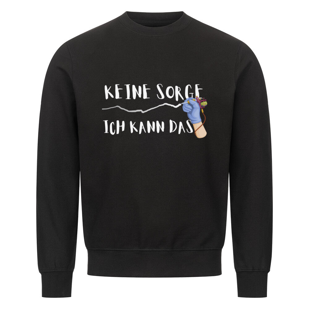 Ich kann das - Sweatshirt Sweatshirt  S Schwarz  Tattoo Fashion von inked-mafia.de. Dieses Teil gehört in jeden Kleiderschrank eines inked-rebels! Finde ideale Geschenke für Tätowierte, Tattoofans oder Tätowierer.